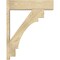Ekena Millwork Merced Block Rough Sawn Outlooker, Douglas Fir, 8"W x 30"D x 38"H OUT08X30X38MRC05RDF - alternate 4